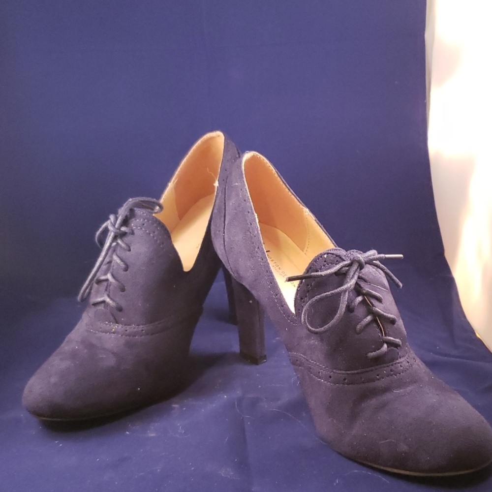 Boston Design Studio Navy 3 1/2 inch Heeled shoes